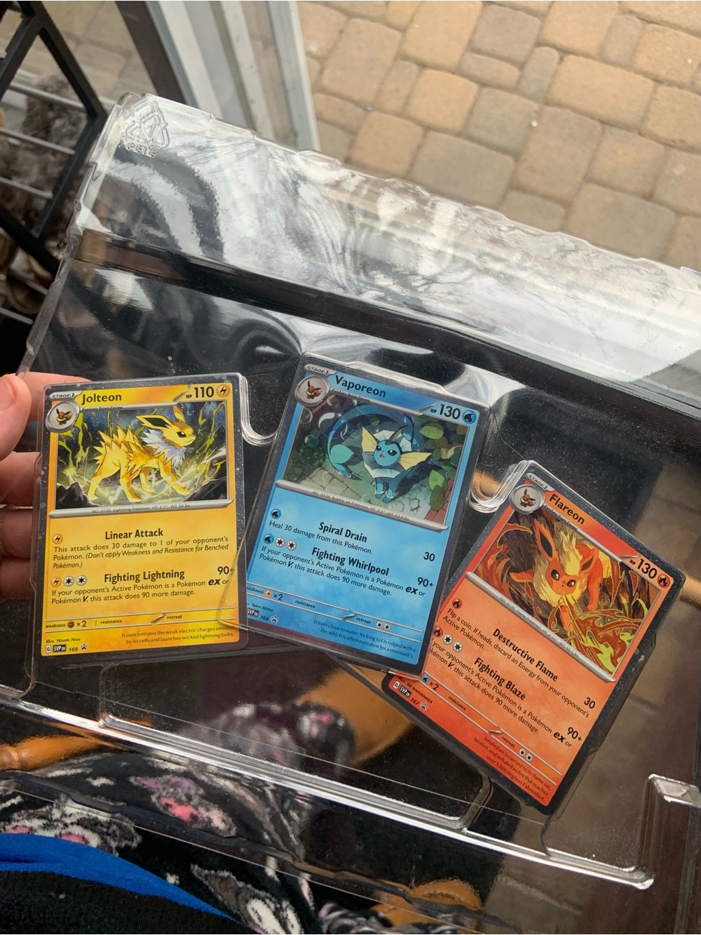 Prismatic Evolutions promos x3 + code card STILL SEAED